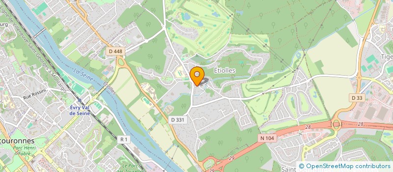 localisation de l'entreprise XLM à ETIOLLES