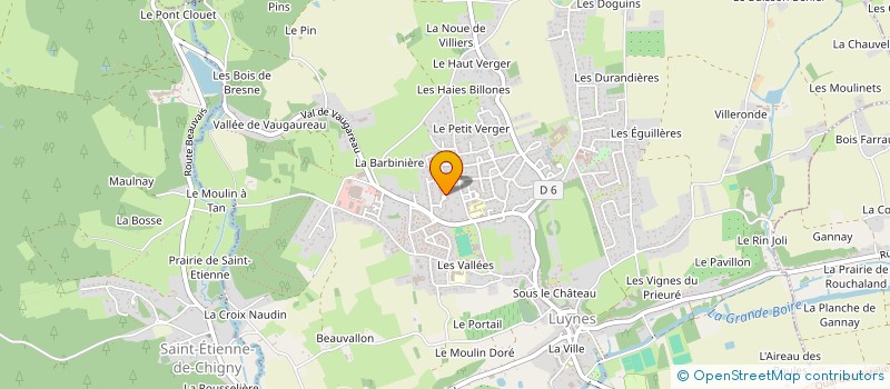 localisation de l'entreprise XLP  LUYNES