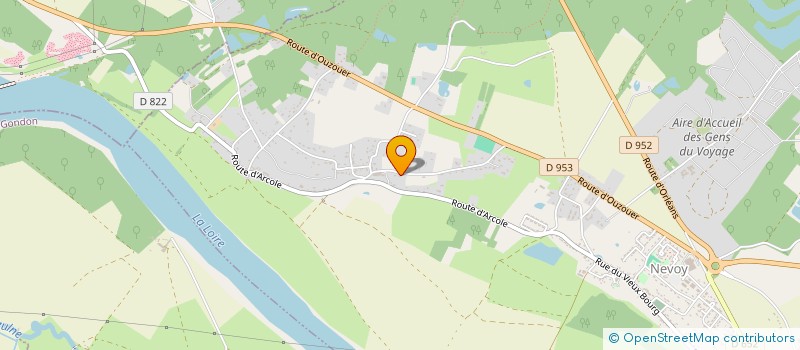localisation de l'entreprise XM AMENAGEMENTS à NEVOY