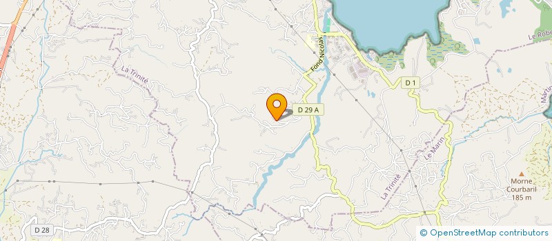 localisation de l'entreprise XM IMMO  LE ROBERT