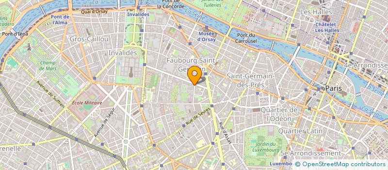 localisation de l'entreprise XM MMP MONDETOUR GRENELLE  PARIS