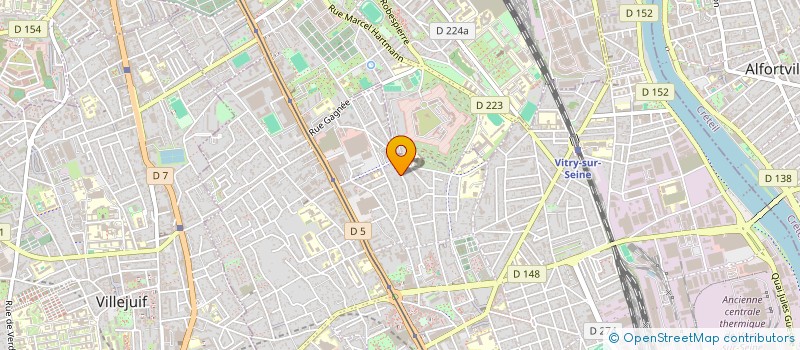 localisation de l'entreprise XM RENOVATION à VITRY-SUR-SEINE
