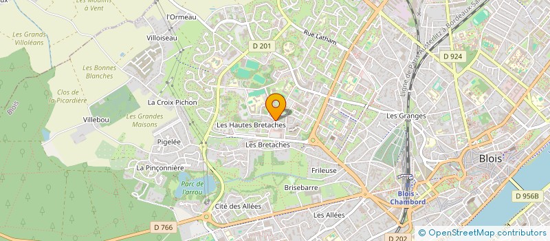 localisation de l'entreprise XMARKETT  BLOIS