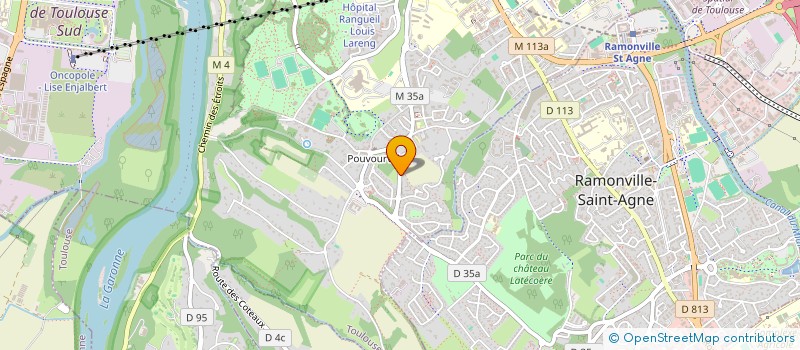 localisation de l'entreprise XMB  TOULOUSE