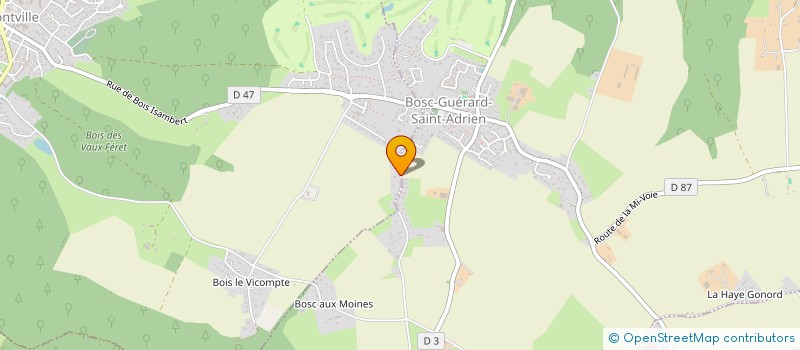 localisation de l'entreprise XMB CONSULTING  MONTVILLE