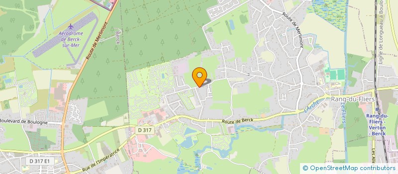 localisation de l'entreprise XMD  RANG-DU-FLIERS