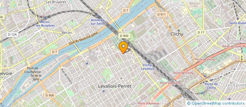 localisation de l'entreprise XMENTOR à LEVALLOIS-PERRET