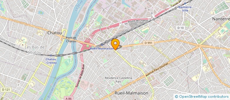 localisation de l'entreprise XMO CONSULTANTS à RUEIL-MALMAISON