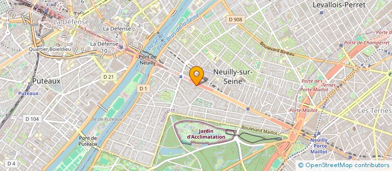 localisation de l'entreprise XMO MANAGEMENT à SAINT-CLOUD