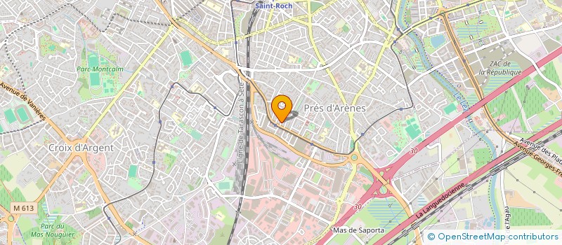 localisation de l'entreprise XMO TRANSPORT à MONTPELLIER