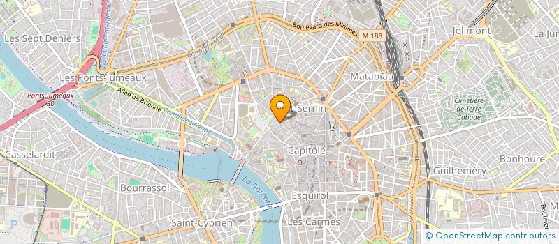 localisation de l'entreprise XMR  TOULOUSE