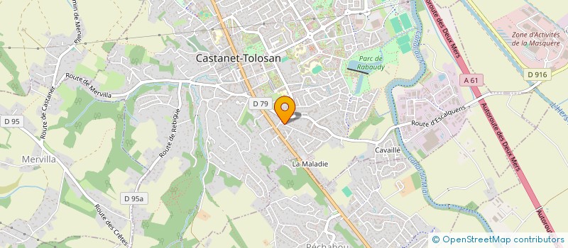 localisation de l'entreprise XN CONSEIL à CASTANET-TOLOSAN