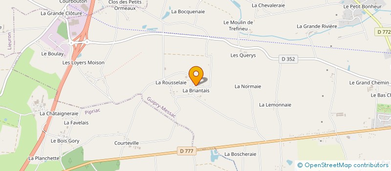 localisation de l'entreprise XNEY TRANSPORT à GUIPRY-MESSAC