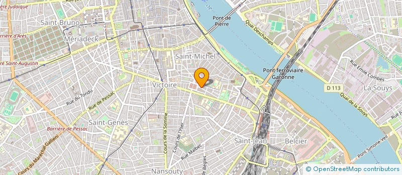 localisation de l'entreprise XNOIZ RECORDS à BORDEAUX