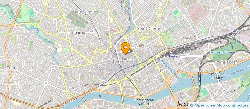 localisation de l'entreprise XNS à NANTES