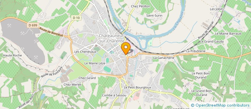 localisation de l'entreprise XO AIRWAYS à CHATEAUNEUF-SUR-CHARENTE