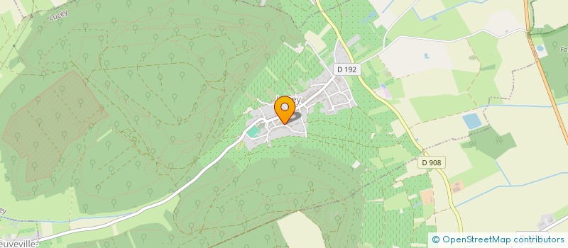 localisation de l'entreprise XO CONCEPT à LUCEY