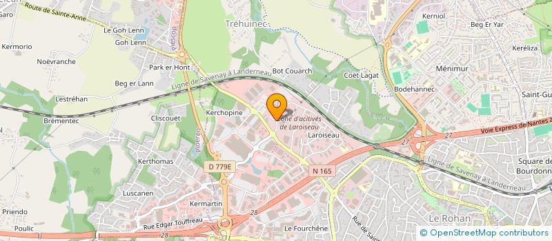 localisation de l'entreprise XO PATRIMOINE  QUIMPER