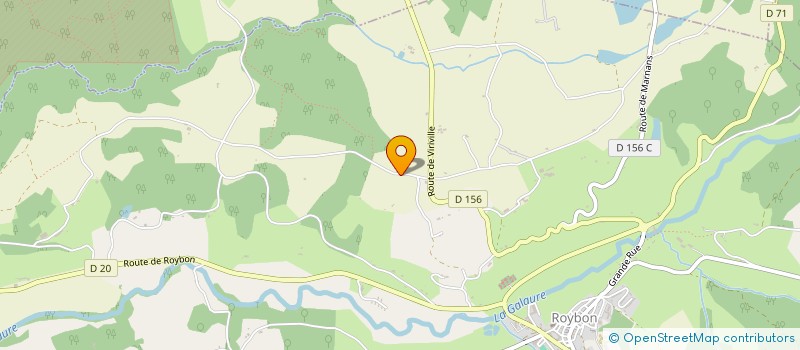 localisation de l'entreprise XOCHI  ROYBON