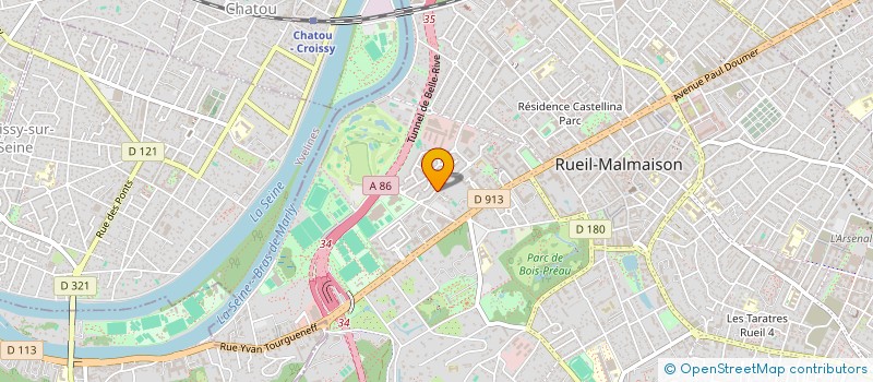 localisation de l'entreprise XOE à RUEIL-MALMAISON