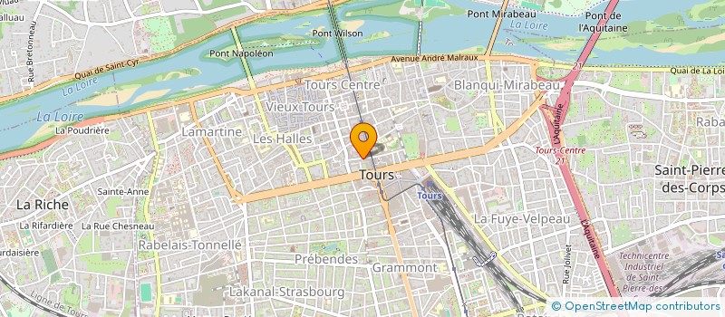 localisation de l'entreprise XOGAME à TOURS