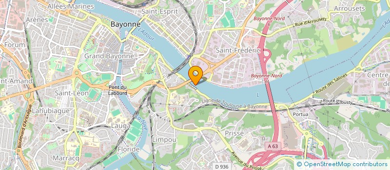 localisation de l'entreprise XOIA à BAYONNE