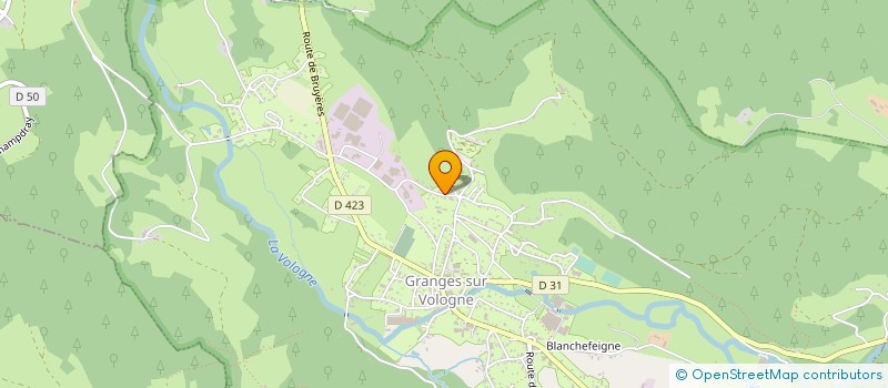 localisation de l'entreprise XOLIN DIFFUSION à GRANGES-AUMONTZEY