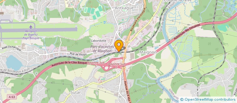 localisation de l'entreprise XOLN à BAYONNE