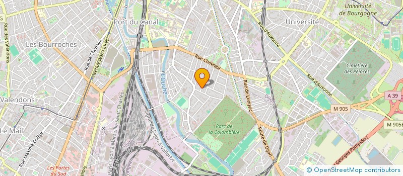 localisation de l'entreprise XOM à DIJON