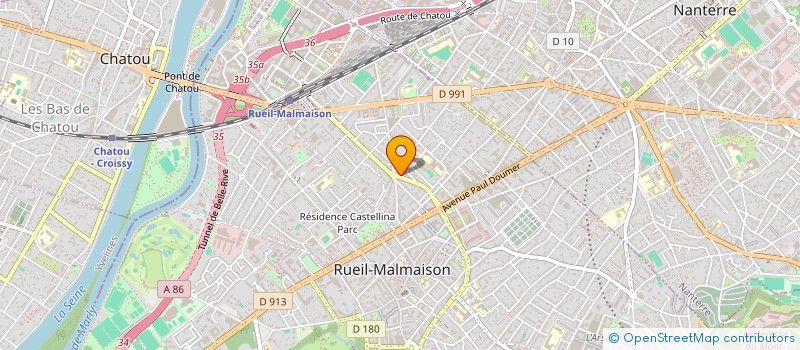 localisation de l'entreprise XONE REAL ESTATE à RUEIL-MALMAISON