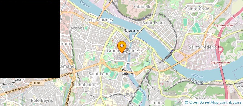 localisation de l'entreprise XORIAK à BAYONNE