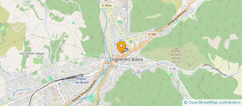 localisation de l'entreprise XOU à DIGNE-LES-BAINS