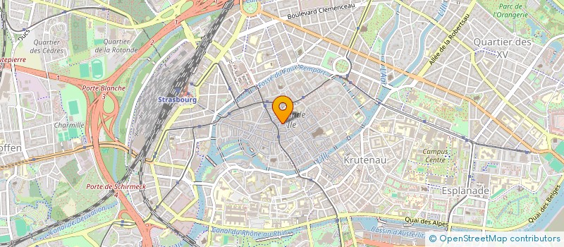 localisation de l'entreprise XOXO à STRASBOURG