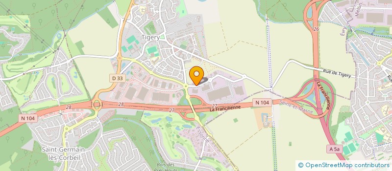 localisation de l'entreprise XP à TIGERY