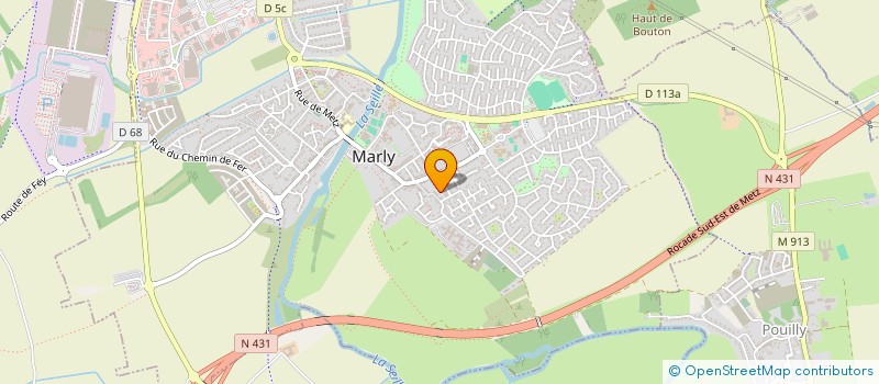 localisation de l'entreprise XP à MARLY