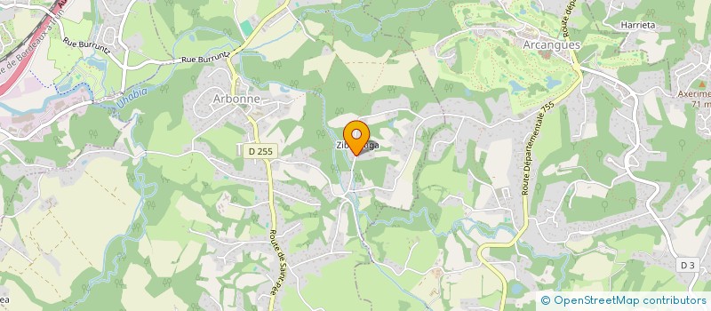 localisation de l'entreprise XP  ARBONNE