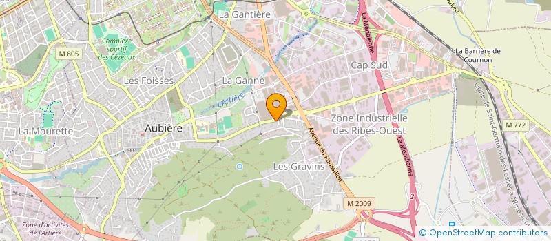 localisation de l'entreprise XP-ACADEMIE  AUBIERE