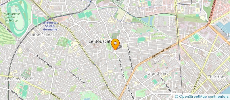 localisation de l'entreprise XP CONSULTANTS  LE BOUSCAT