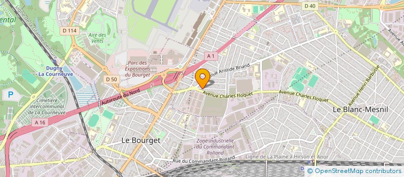 localisation de l'entreprise XP HOLDING à LE BLANC-MESNIL