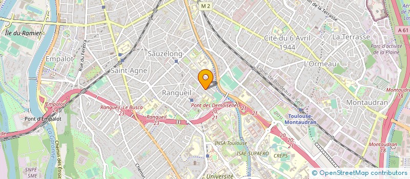 localisation de l'entreprise XP INVEST à TOULOUSE