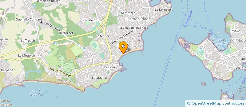 localisation de l'entreprise XP SEA SAS à PLOEMEUR