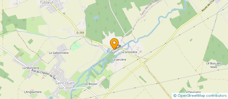 localisation de l'entreprise XP SERVICES à SAINT-MICHEL-TUBŒUF