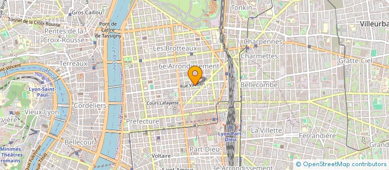 localisation de l'entreprise XP - THEIZE 1  LYON