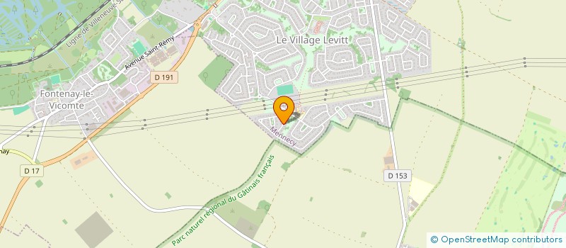 localisation de l'entreprise XP TRADE à MENNECY