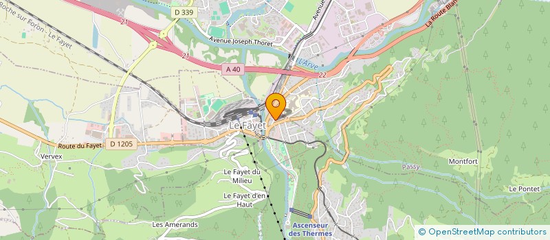 localisation de l'entreprise XPAB DIGITAL SOLUTION  SAINT-GERVAIS-LES-BAINS