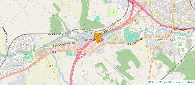 localisation de l'entreprise XPADEV à AIX-EN-PROVENCE