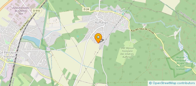 localisation de l'entreprise XPARCH  AUFFARGIS