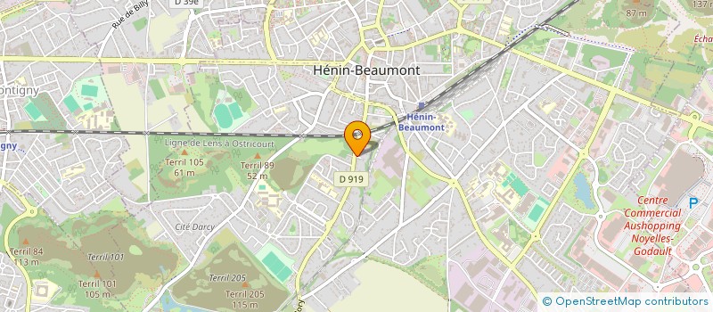 localisation de l'entreprise XPC à HENIN-BEAUMONT