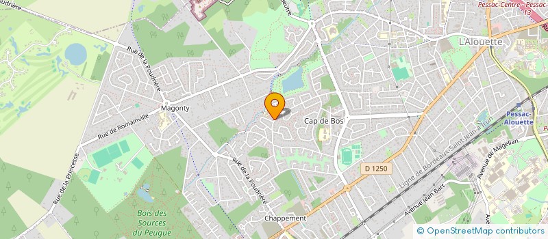 localisation de l'entreprise XPEERING à PESSAC