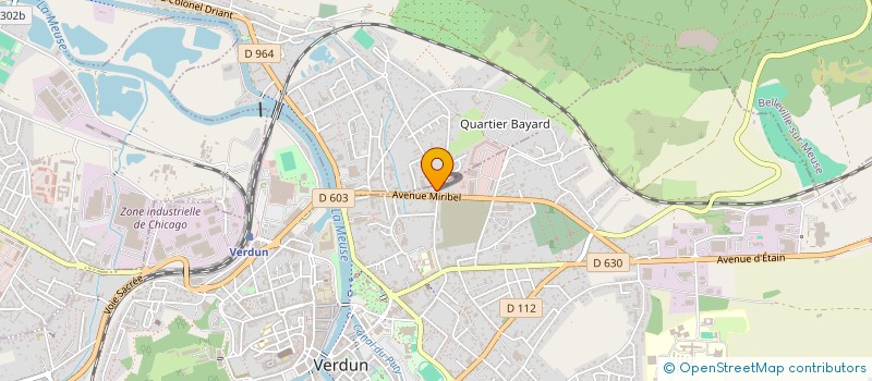 localisation de l'entreprise XPERIDIAG à VERDUN